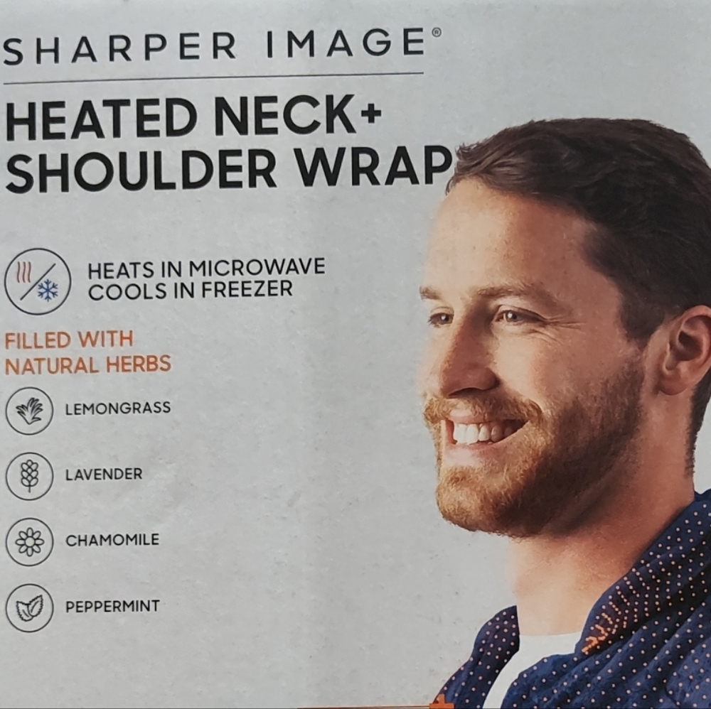 Sharper Image Neck & Shoulder Wrap. Hot Or Cold
